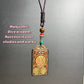 Thangka Pendant with hand-woven,Manjushri,Give wisdom,Success in your studies and works
