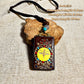 Thangka Pendant with hand-woven,Buddha's Eye,Guardian Angel