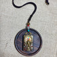 Thangka Pendant with hand-woven,Medicine Buddha,Live a long and healthy life,Free from sickness and disease
